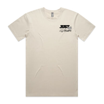 Just Off Campin Mens Light coloured T Thumbnail