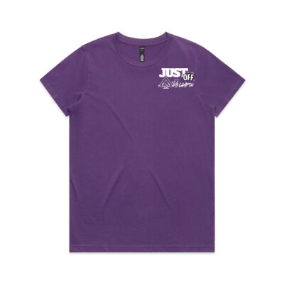 Just Off Campin Ladies Dark coloured T Thumbnail